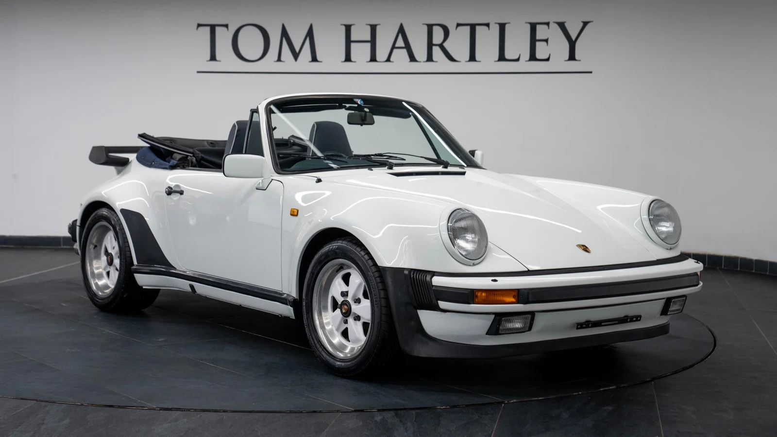 Porsche 911 G Series Carrera 3.2 Super Sport Cabriolet · white · Tom Hartley
