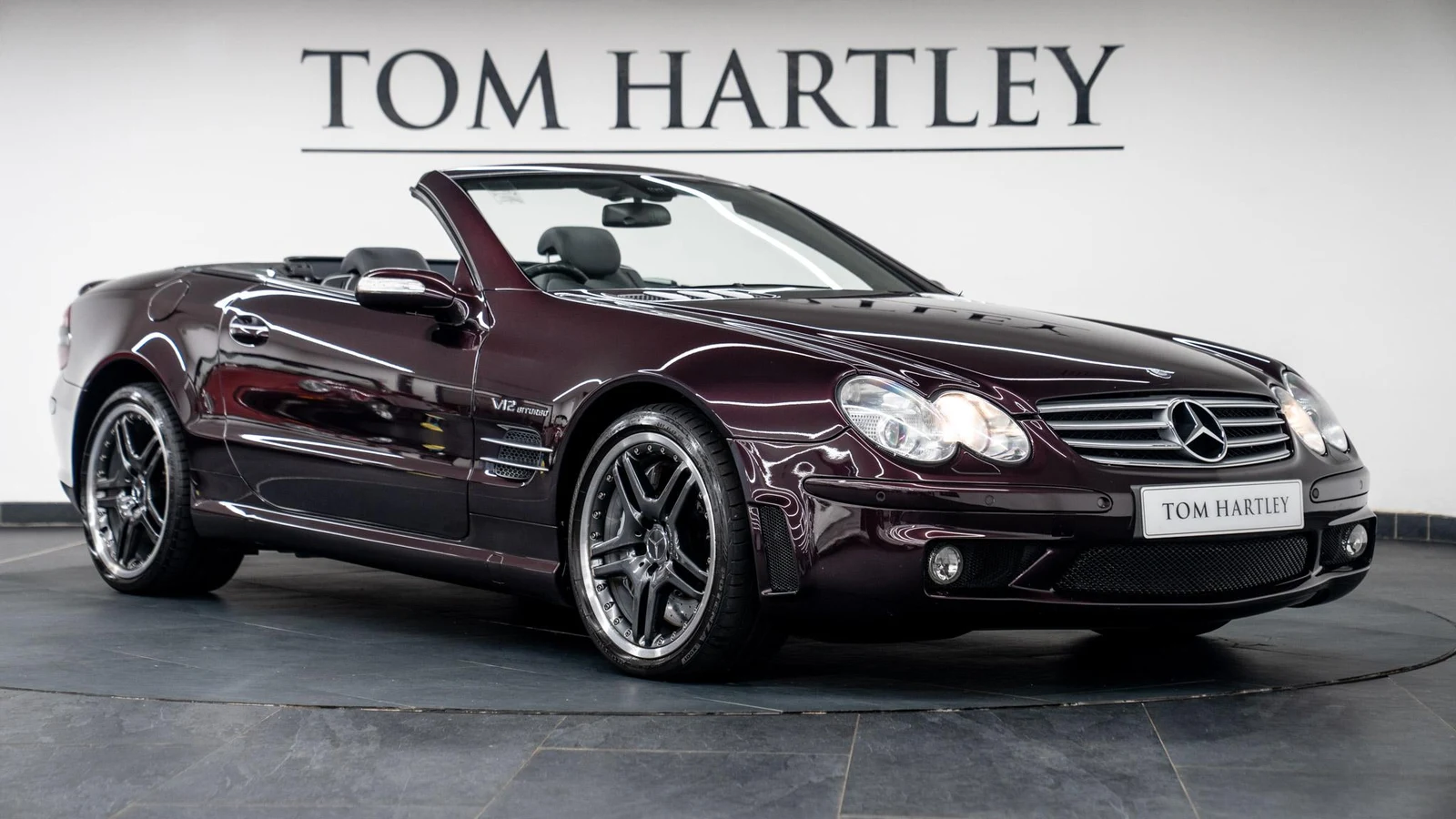 Mercedes-Benz SL 65 AMG · Almandine Black Metallic · Tom Hartley