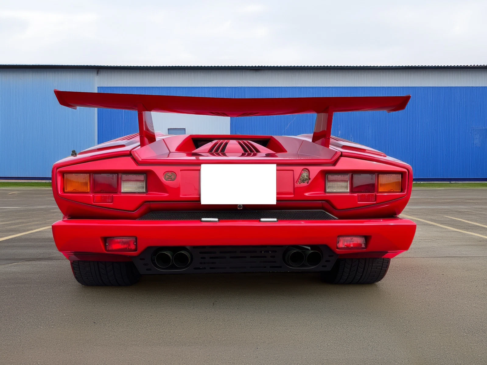 1989 Lamborghini Countach 25th Anniversary, 3/4