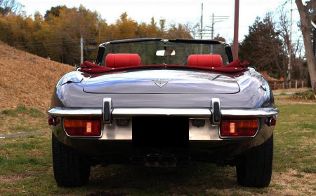 1973 Jaguar E-Type Series 3 V12 Roadster, 6/14
