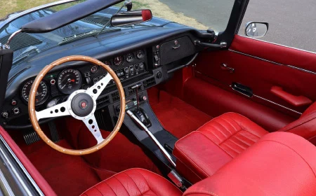 1973 Jaguar E-Type Series 3 V12 Roadster, 8/14