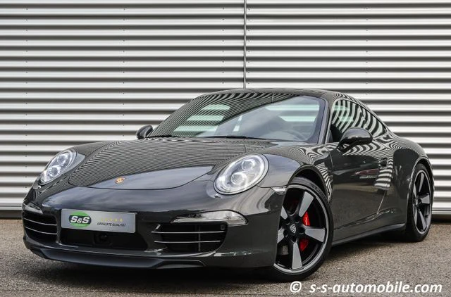 Porsche 911 (991) Carrera S 50 Years Edition, full-car front three-quarter view.