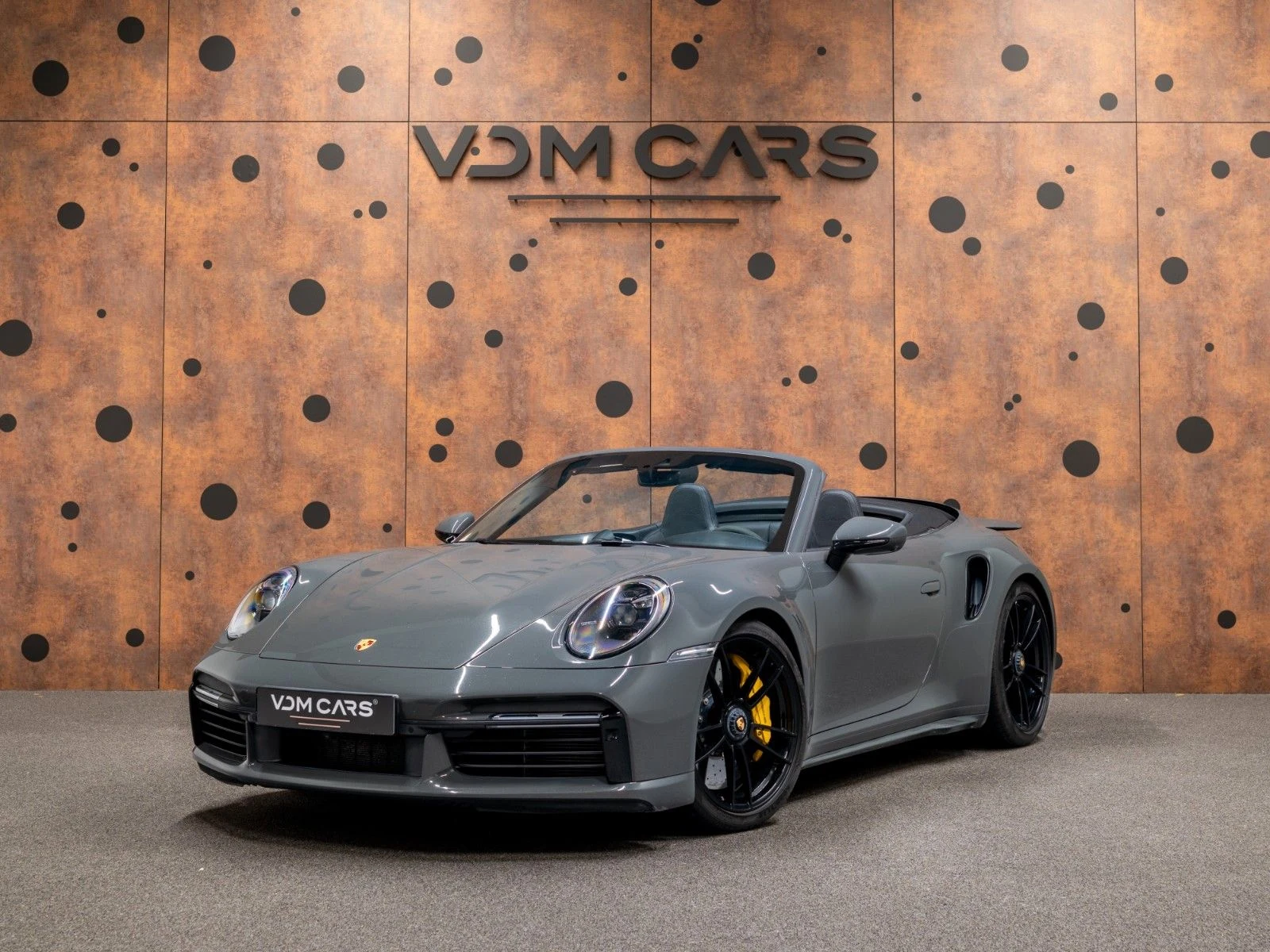 Porsche 911 (992) Turbo S Cabriolet · Slate Grey (PTS) · VDM Cars