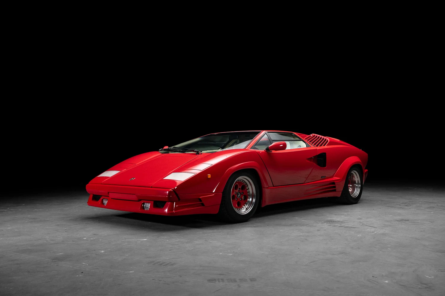 1989 Lamborghini Countach 25th Anniversary for sale, exterior, Red