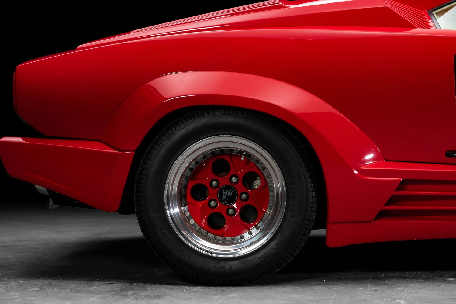 1989 Lamborghini Countach 25th Anniversary for sale, exterior, Red