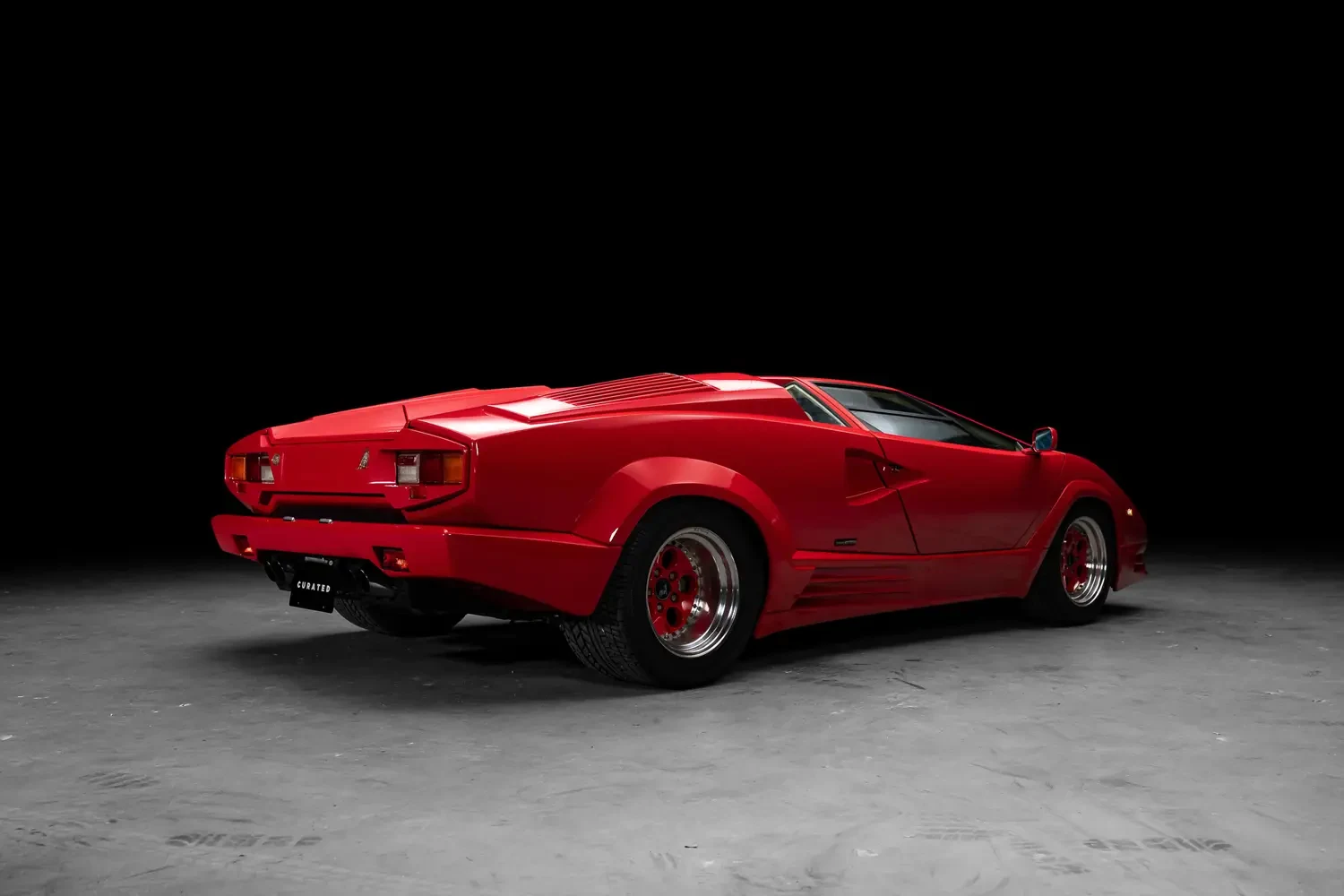 1989 Lamborghini Countach 25th Anniversary for sale, exterior, Red