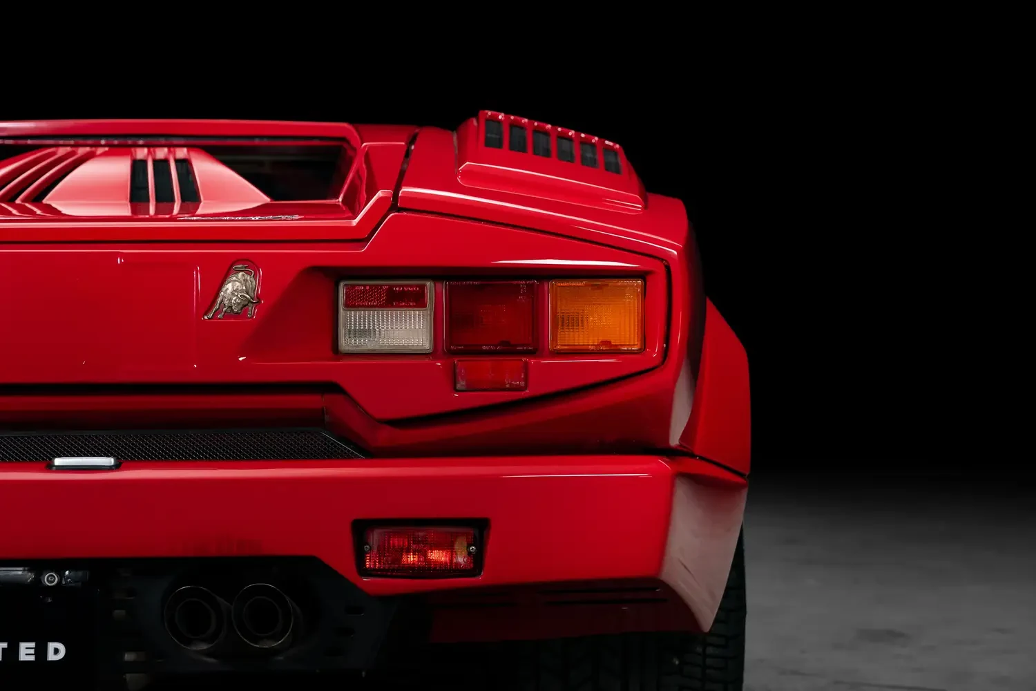 1989 Lamborghini Countach 25th Anniversary for sale, exterior, Red