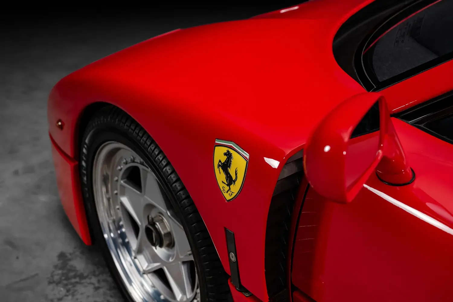 1992 Ferrari F40, detail