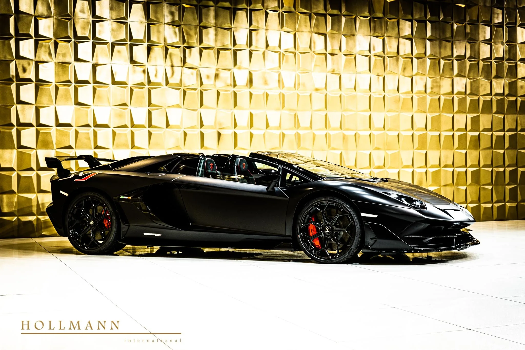 2024 Lamborghini Aventador SVJ Roadster for sale, exterior, Nero Nemesis