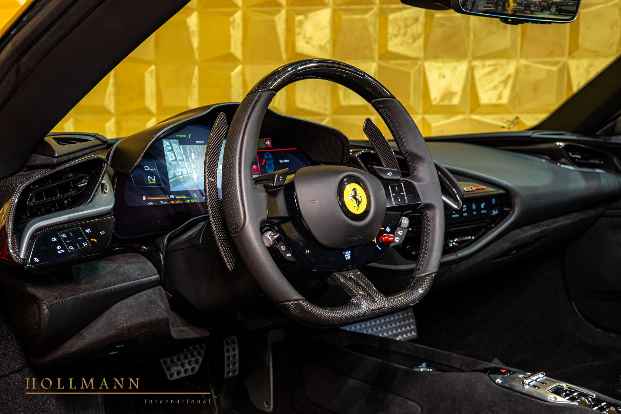 2024 Ferrari SF90 Spider interior, dashboard