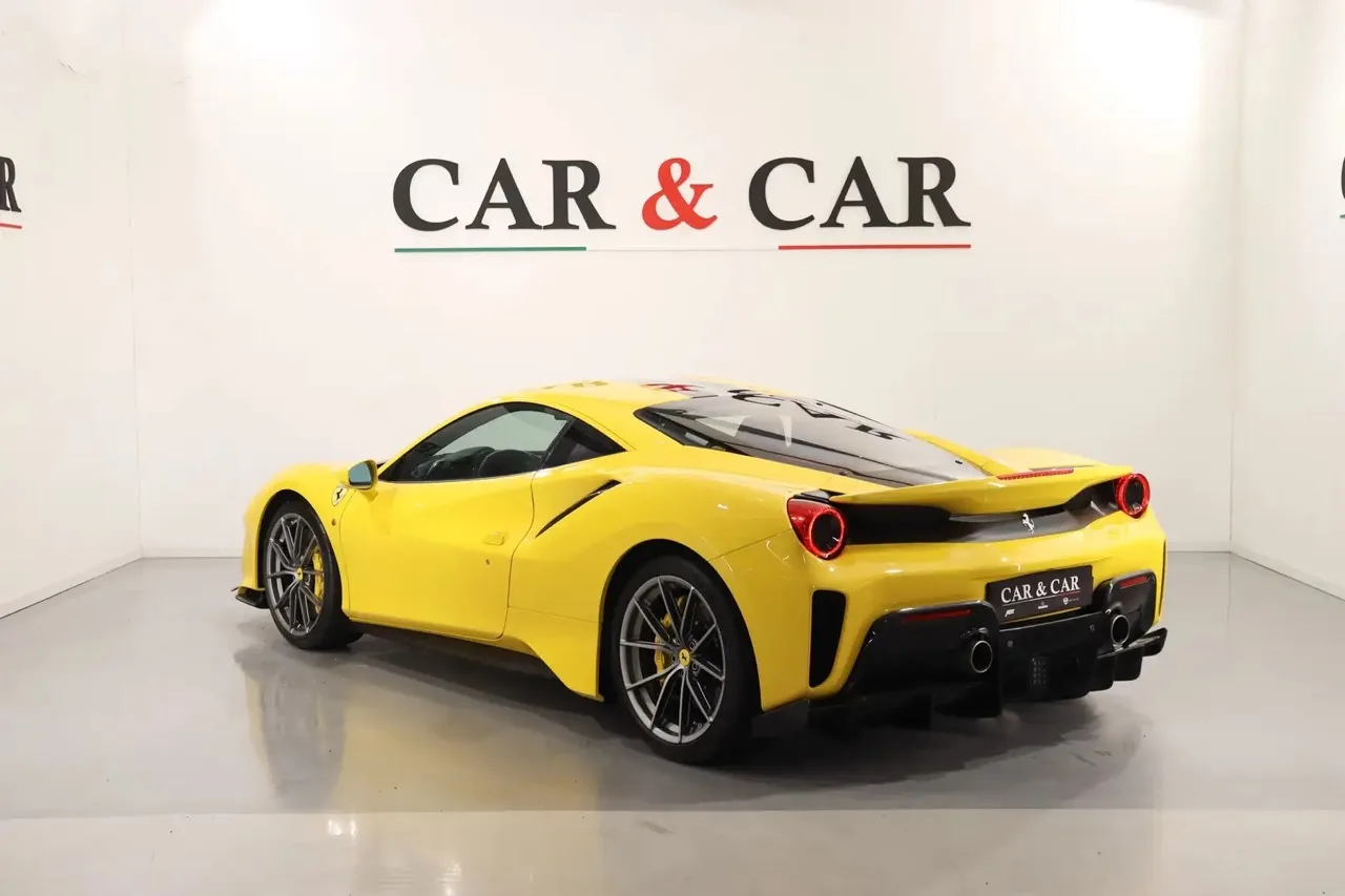 2019 Ferrari 488 Pista for sale, exterior, Giallo Modena