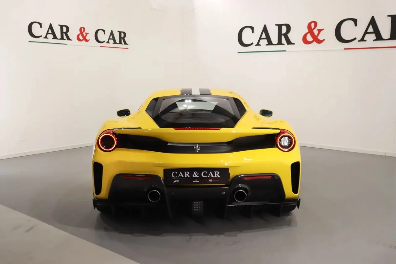 2019 Ferrari 488 Pista for sale, exterior, Giallo Modena