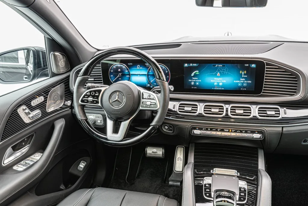 2024 BRABUS GLS 600 interior, dashboard, Leder Exklusiv Nappa schwarz