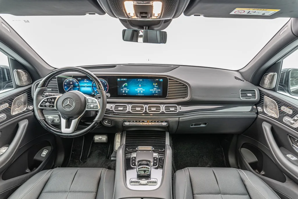 2024 BRABUS GLS 600 interior, dashboard, Leder Exklusiv Nappa schwarz