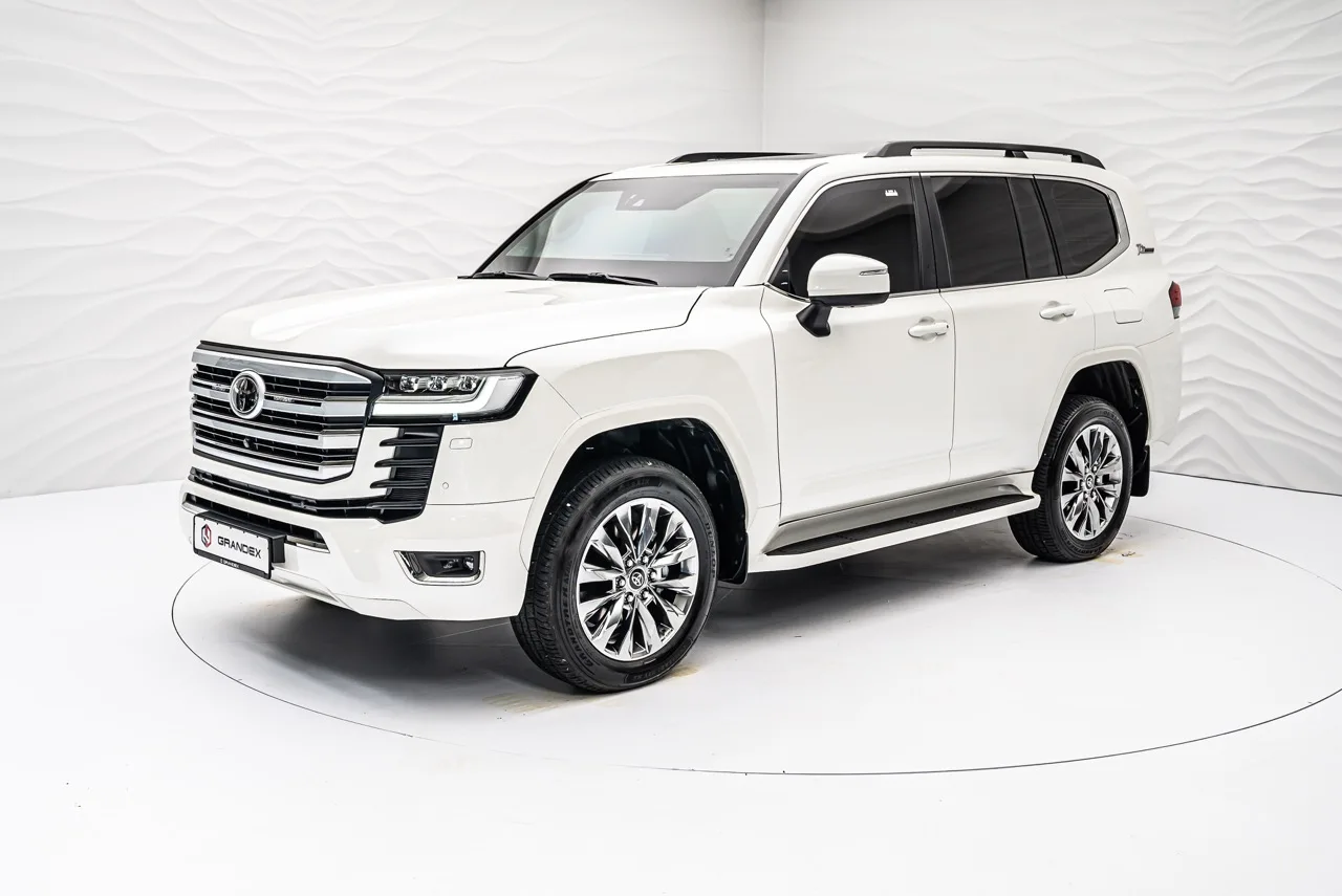 2024 Toyota Land Cruiser Armored B6 for sale, exterior, White metallic