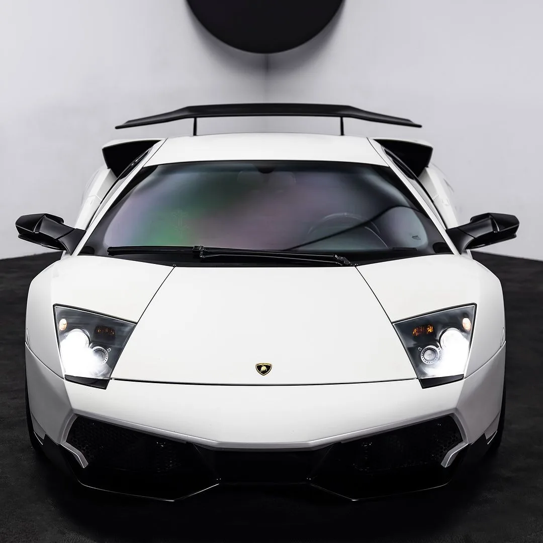 2010 Lamborghini Murciélago LP 670-4 SuperVeloce for sale, exterior, Bianco Canopus