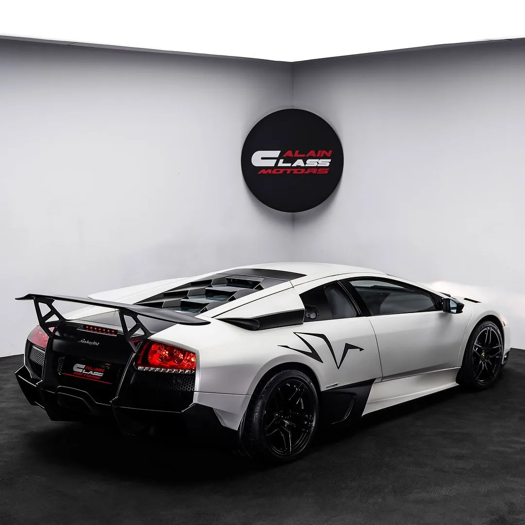 2010 Lamborghini Murciélago LP 670-4 SuperVeloce for sale, exterior, Bianco Canopus