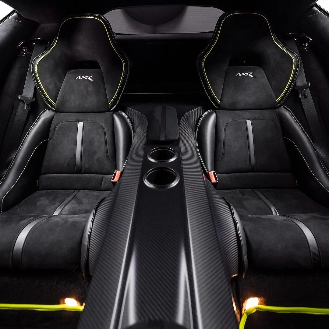 2020 Aston Martin Rapide AMR interior, seats