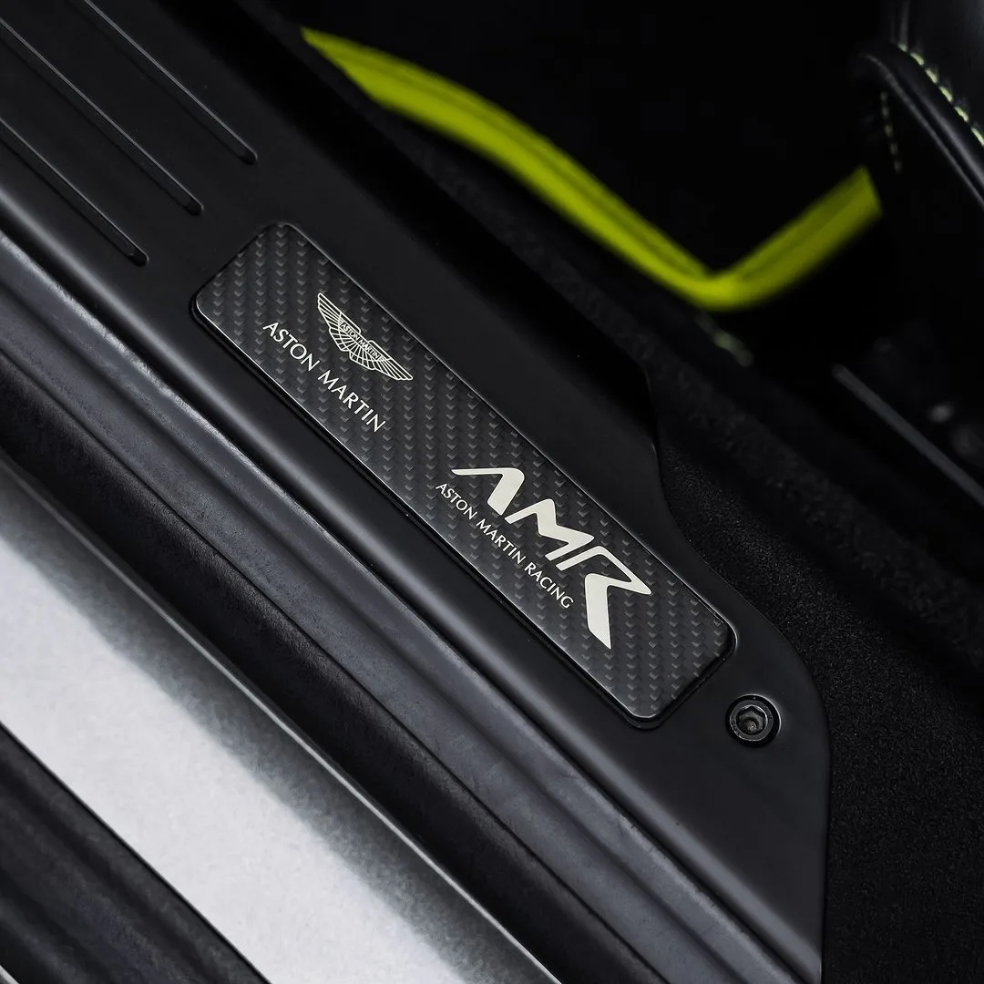 2020 Aston Martin Rapide AMR interior, door sill