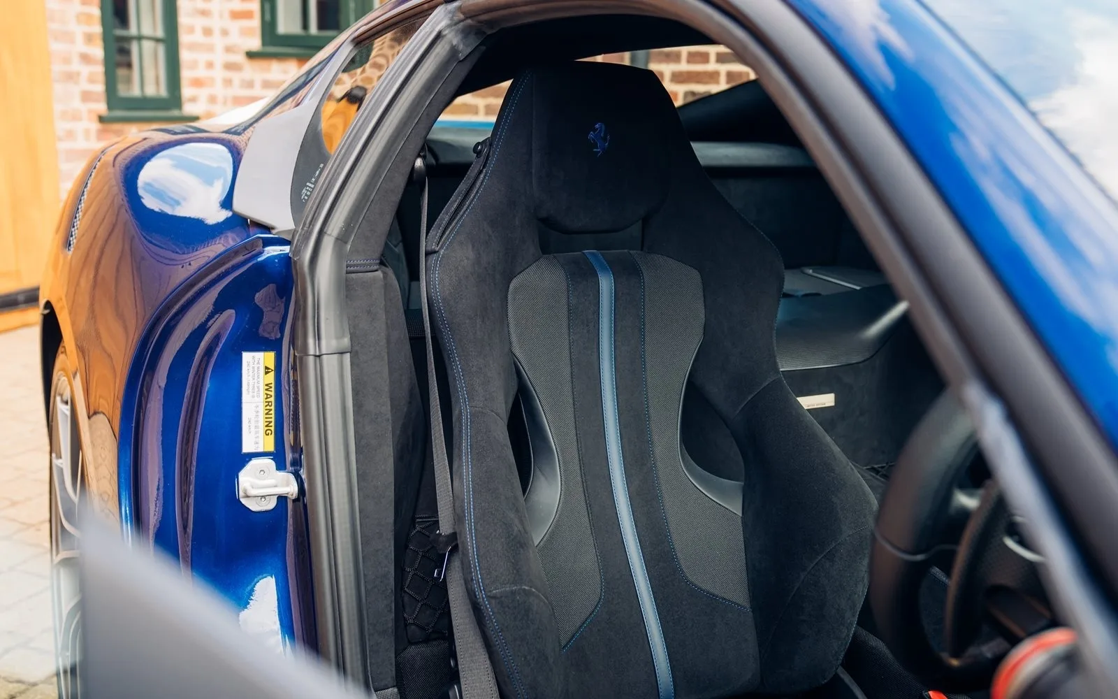 2017 Ferrari F12tdf interior, seats