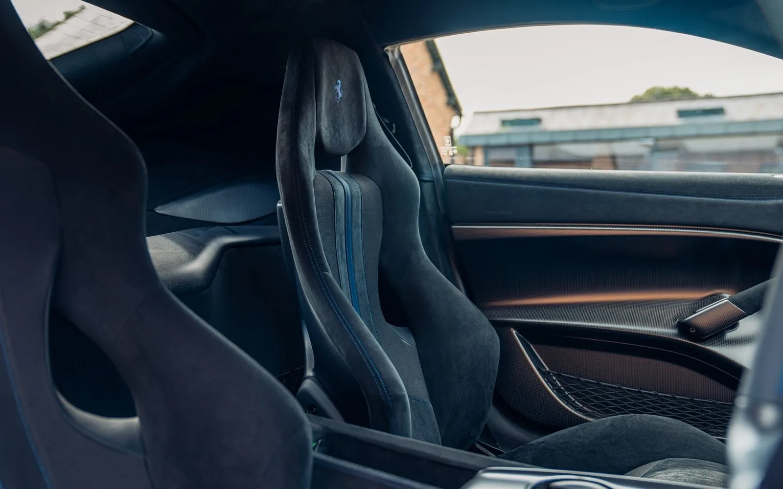 2017 Ferrari F12tdf interior, seats