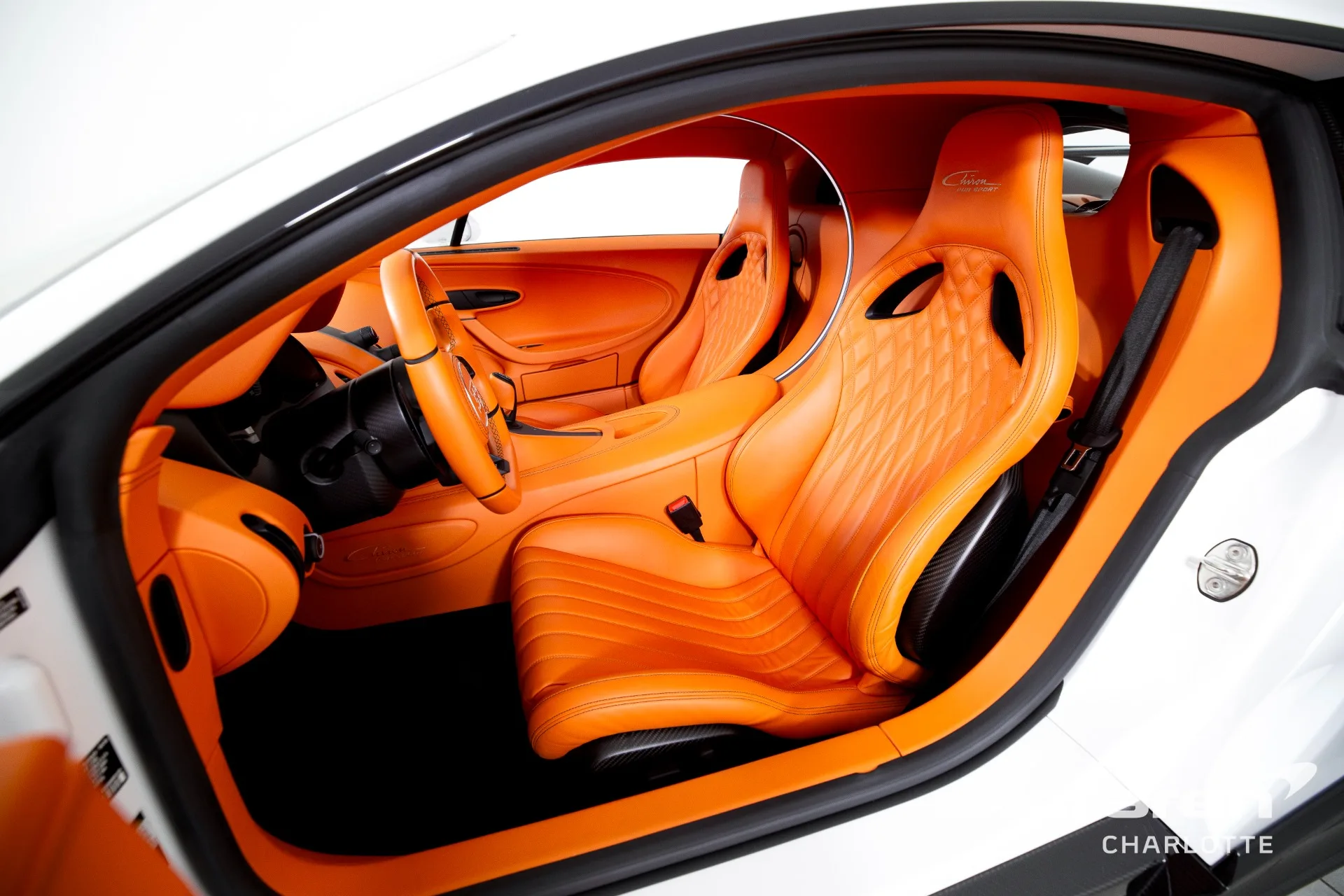 2022 Bugatti Chiron Pur Sport interior, seats