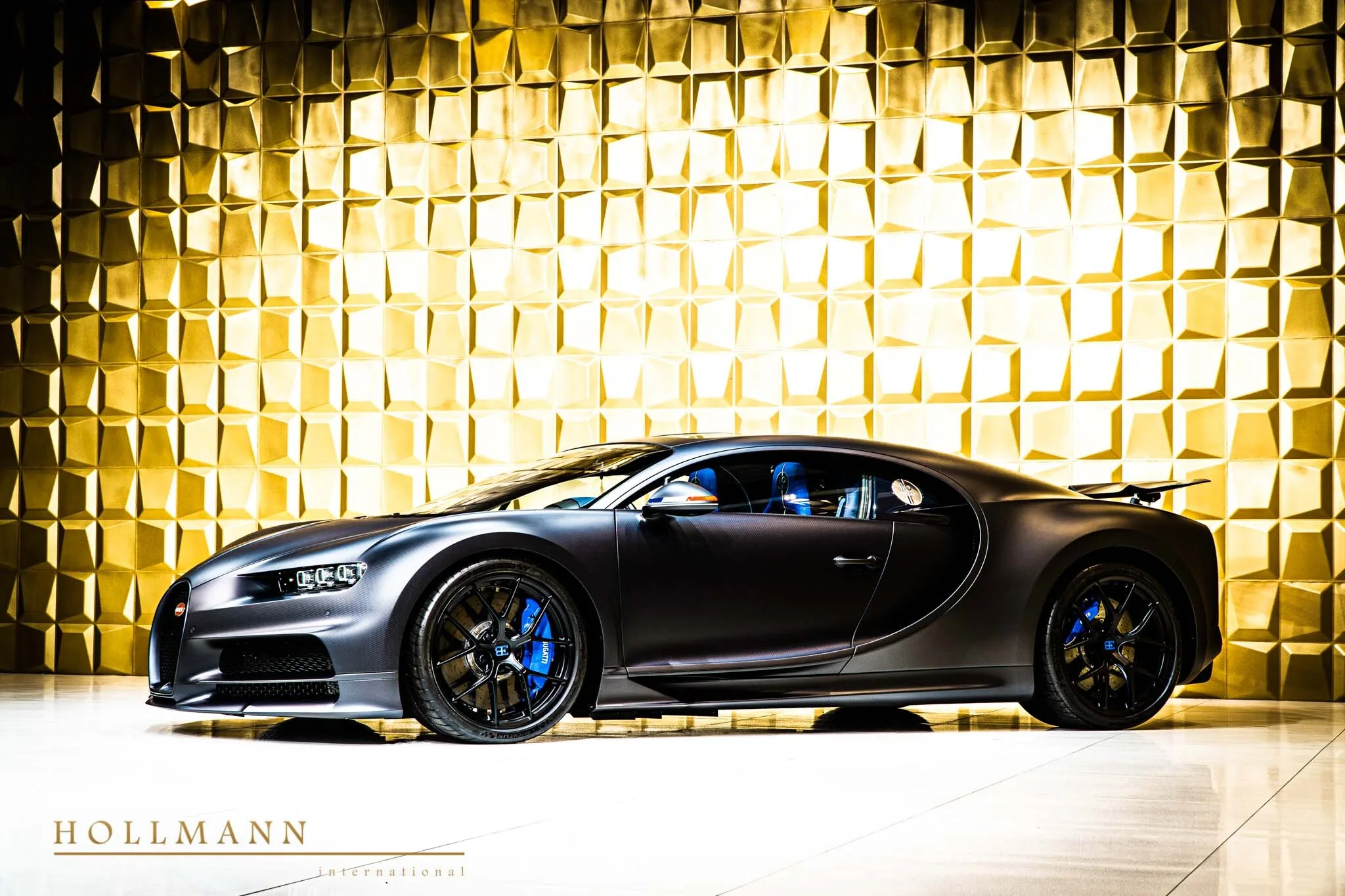 2019 Bugatti Chiron Sport 110 Anniversary for sale, exterior, Matt Steel Blue