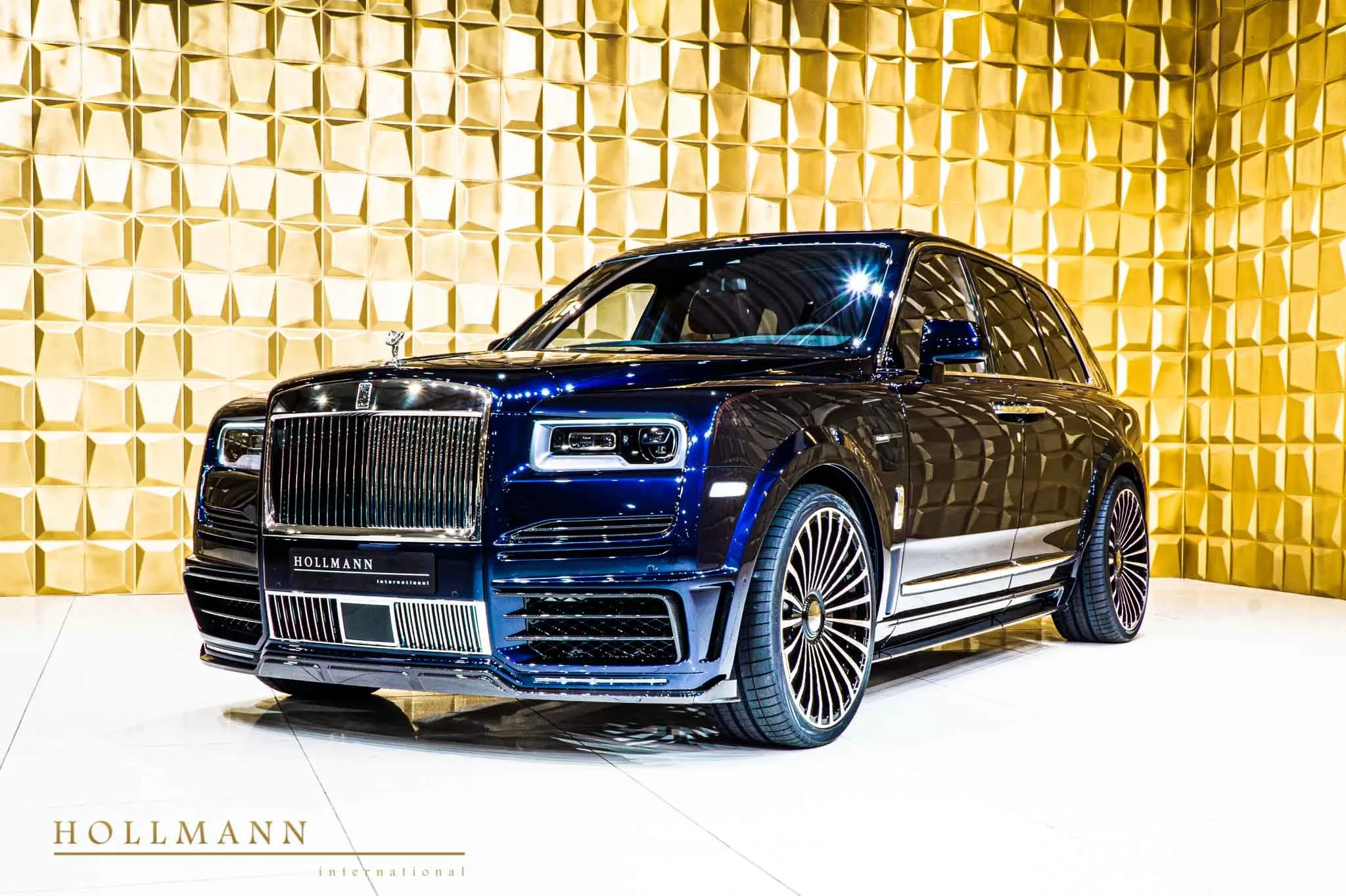 2019 Mansory Cullinan for sale, exterior, Midnight Sapphire