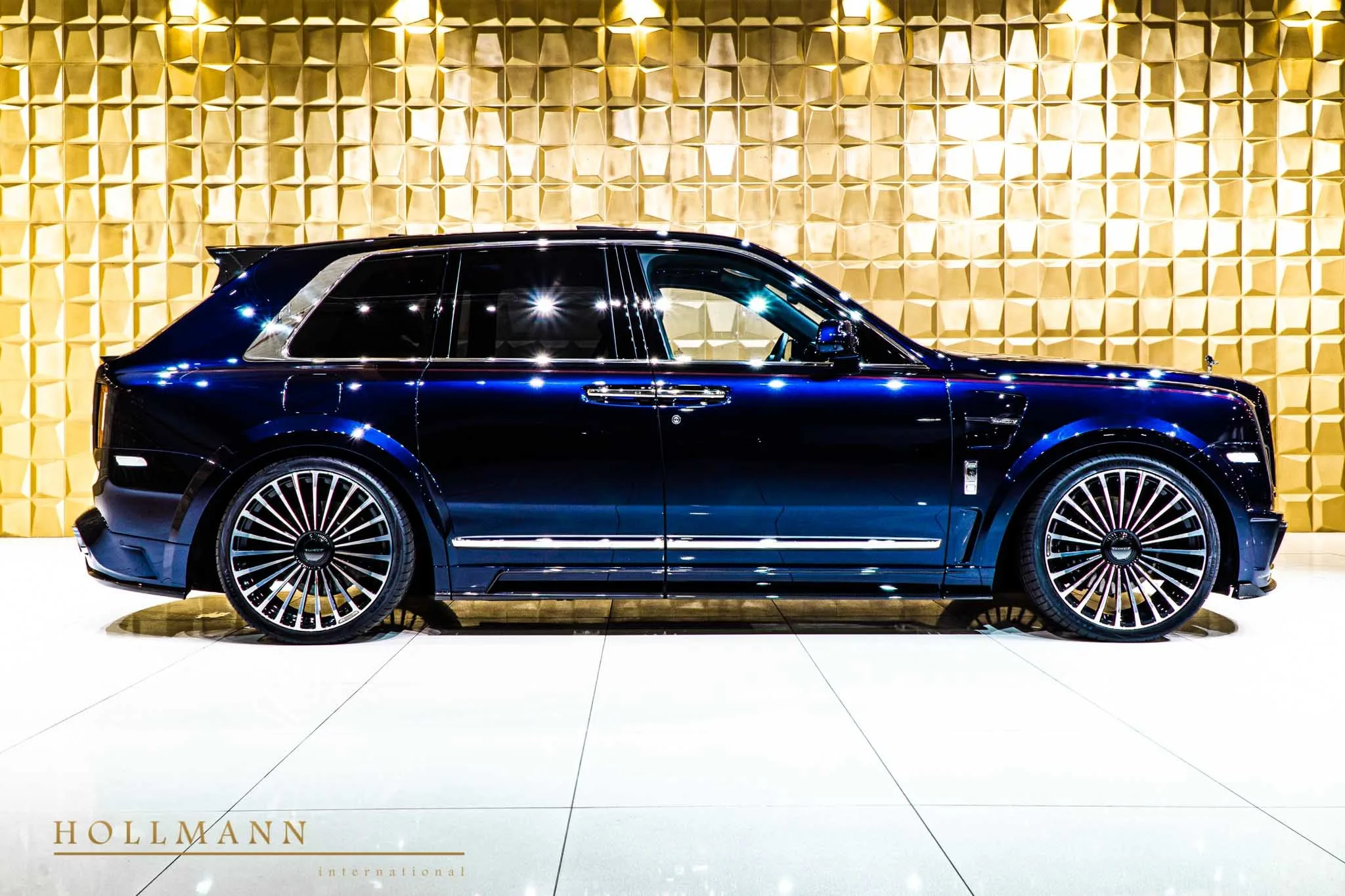 2019 Mansory Cullinan for sale, exterior, Midnight Sapphire