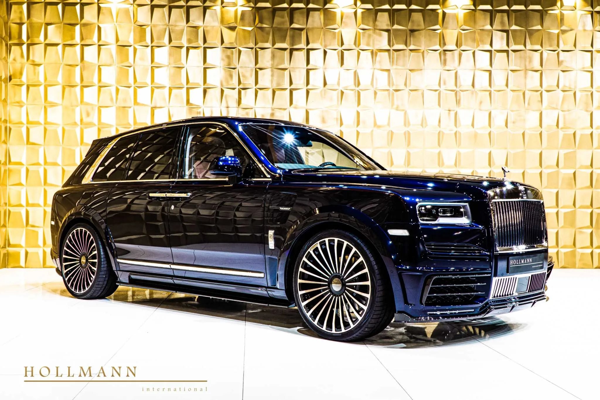 2019 Mansory Cullinan for sale, exterior, Midnight Sapphire