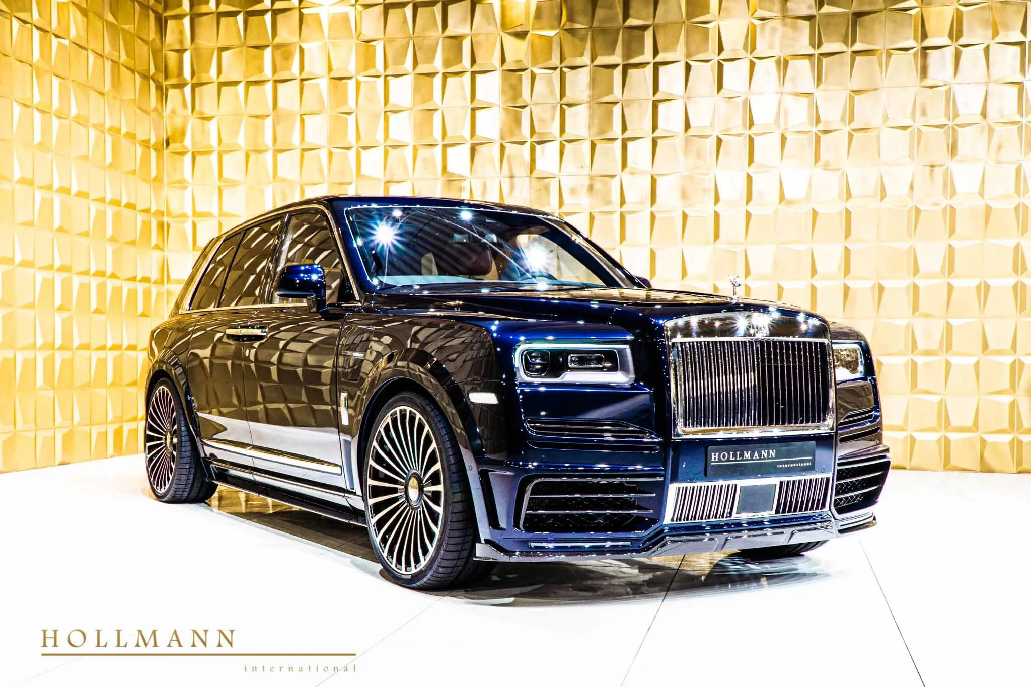 2019 Mansory Cullinan for sale, exterior, Midnight Sapphire