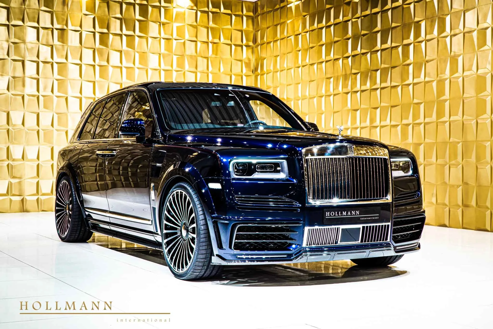 2019 Mansory Cullinan for sale, exterior, Midnight Sapphire