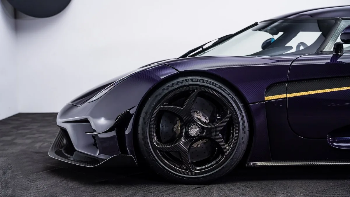 2019 Koenigsegg Regera for sale, exterior, Purple Gold