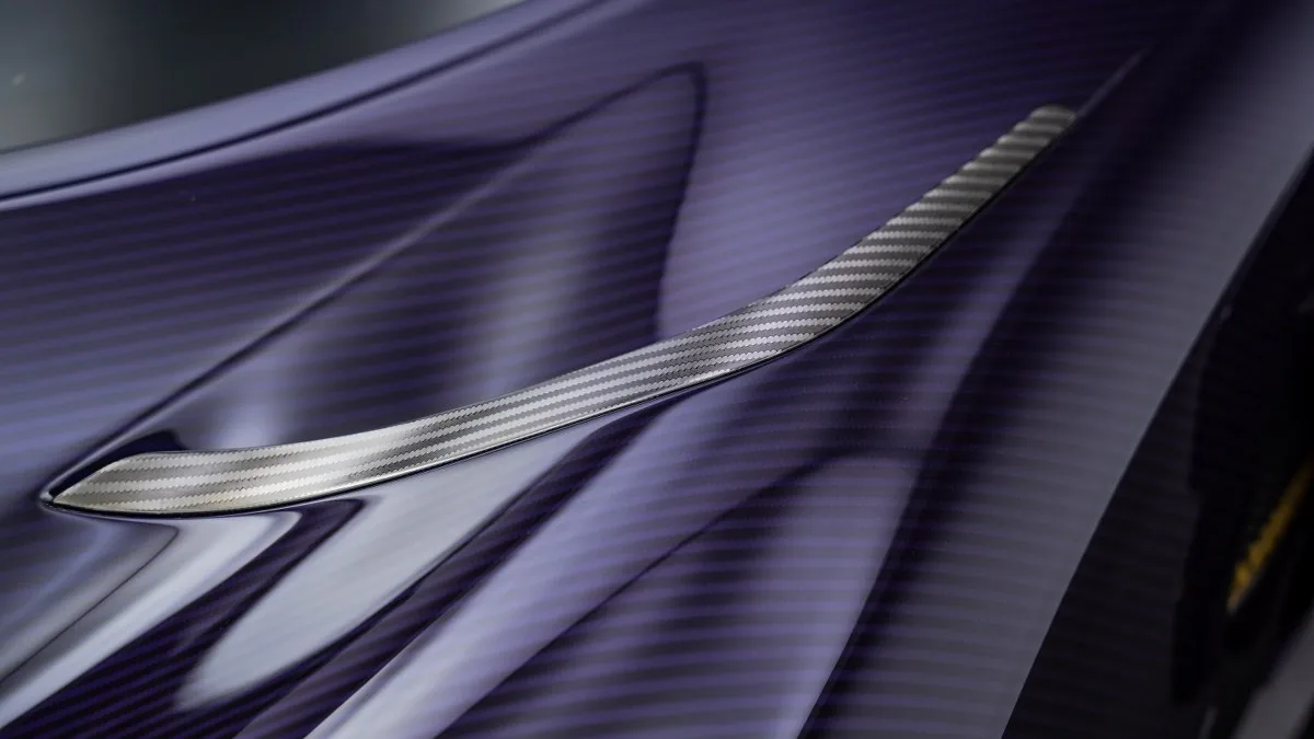2019 Koenigsegg Regera, side profile, Purple Gold