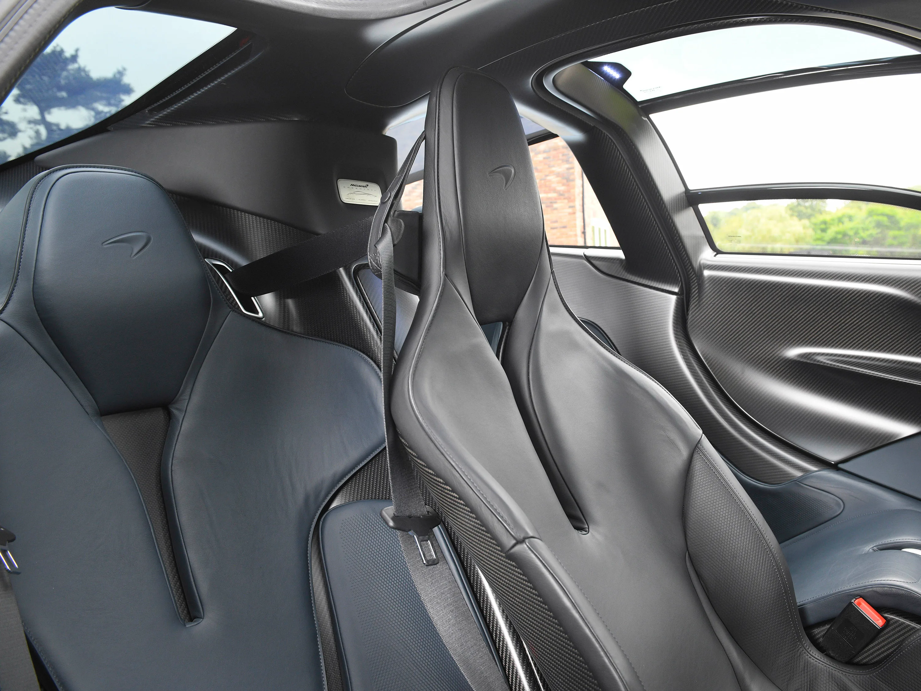2020 McLaren Speedtail interior, seats