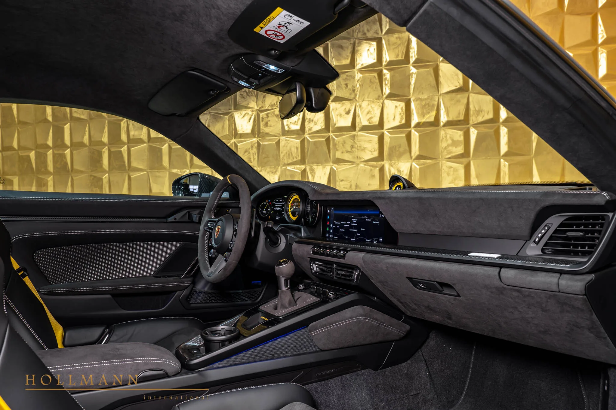 2024 PORSCHE 911 GT3 RS interior, Race-Tex Black/GT Silver