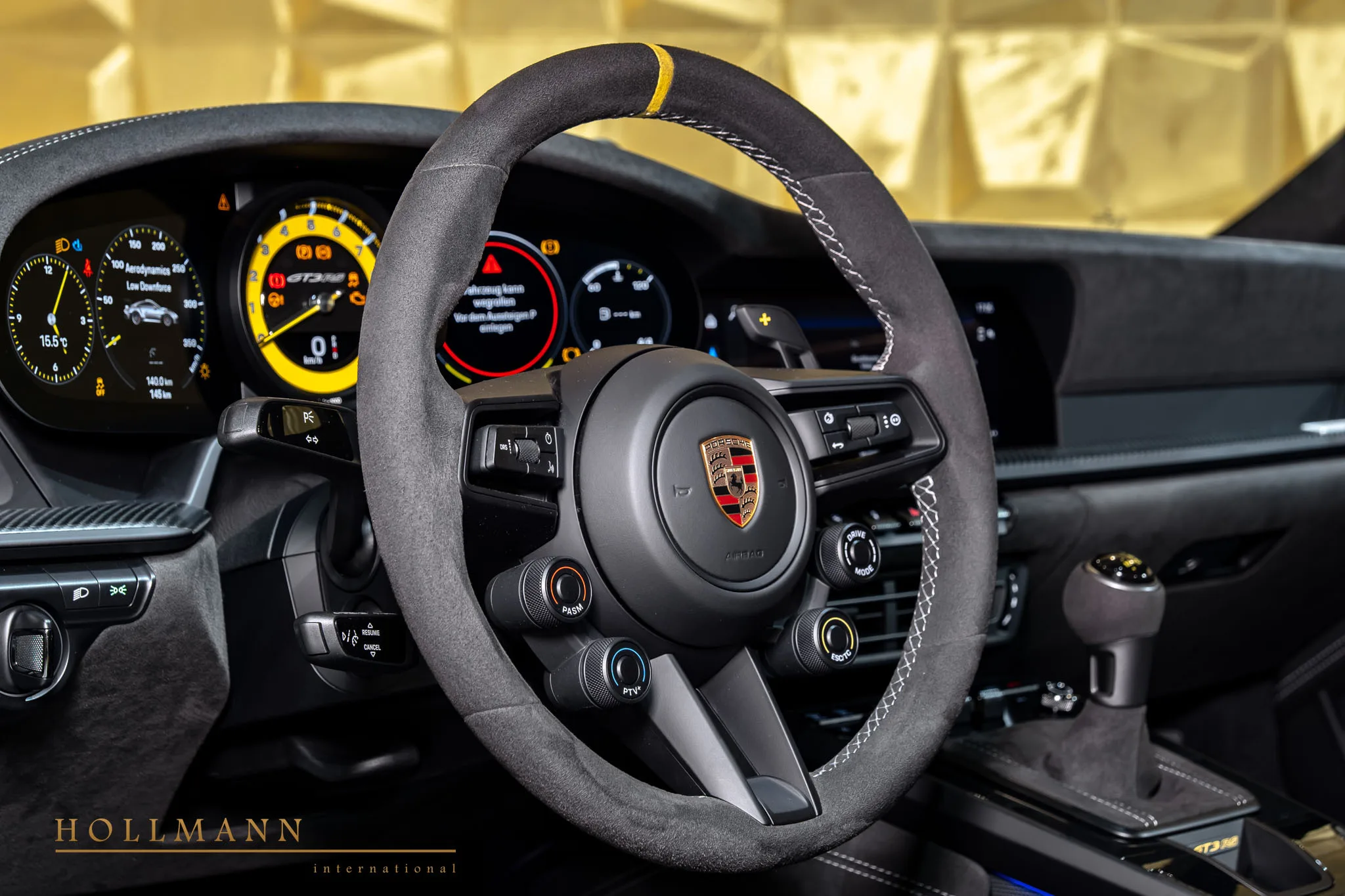 2024 PORSCHE 911 GT3 RS interior, Race-Tex Black/GT Silver