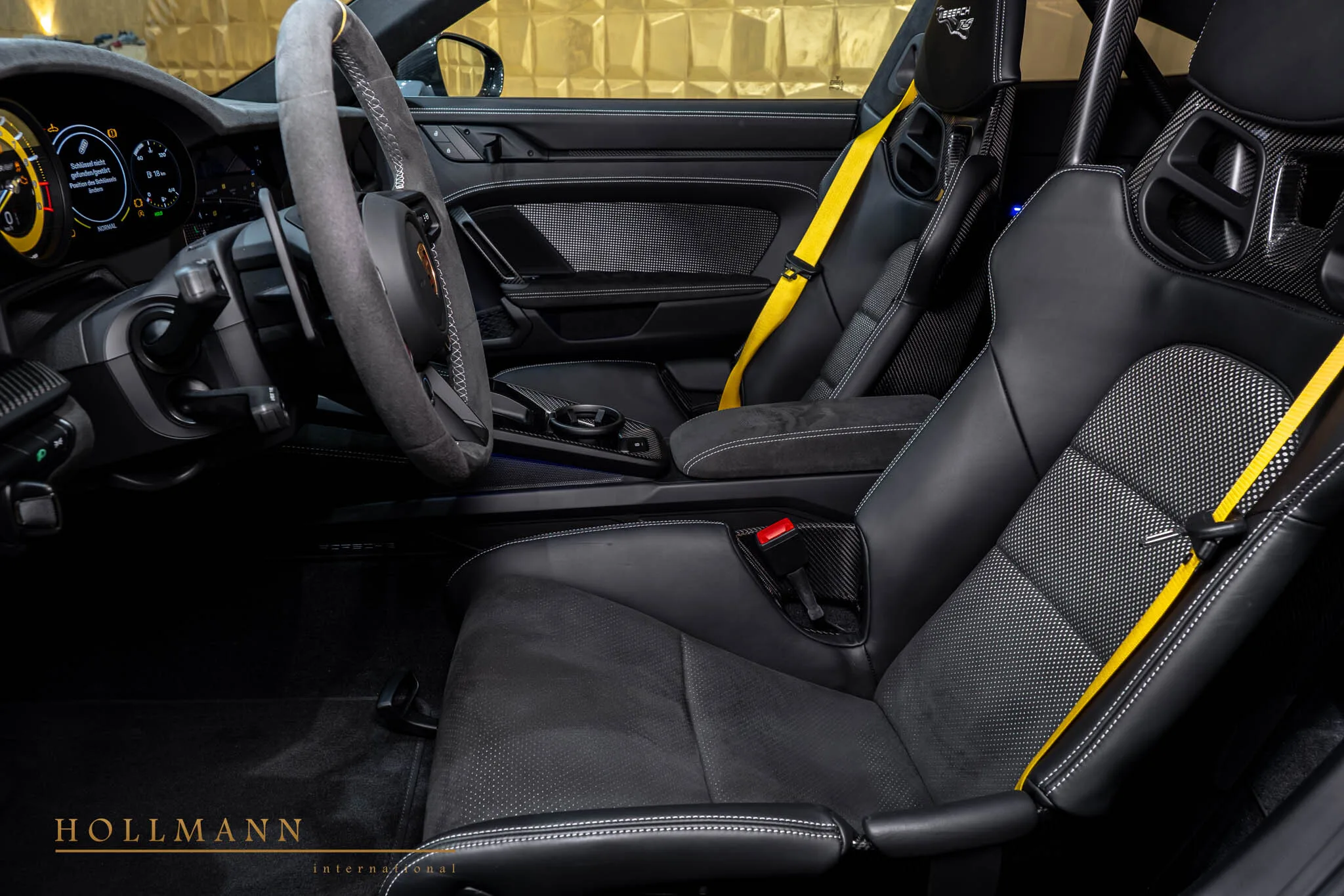 2024 PORSCHE 911 GT3 RS interior, seats, Race-Tex Black/GT Silver