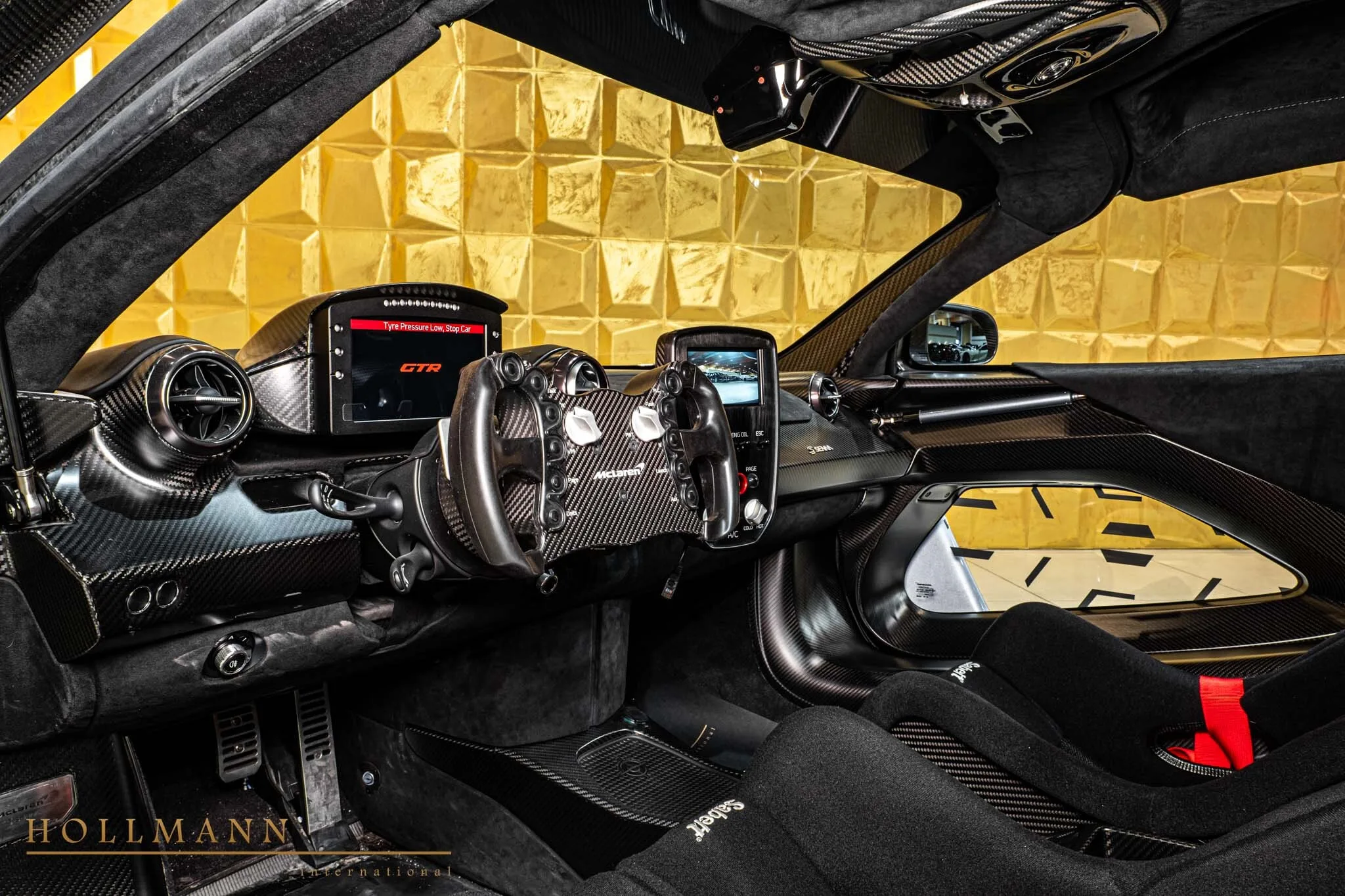 2024 McLaren Senna GTR interior, Black