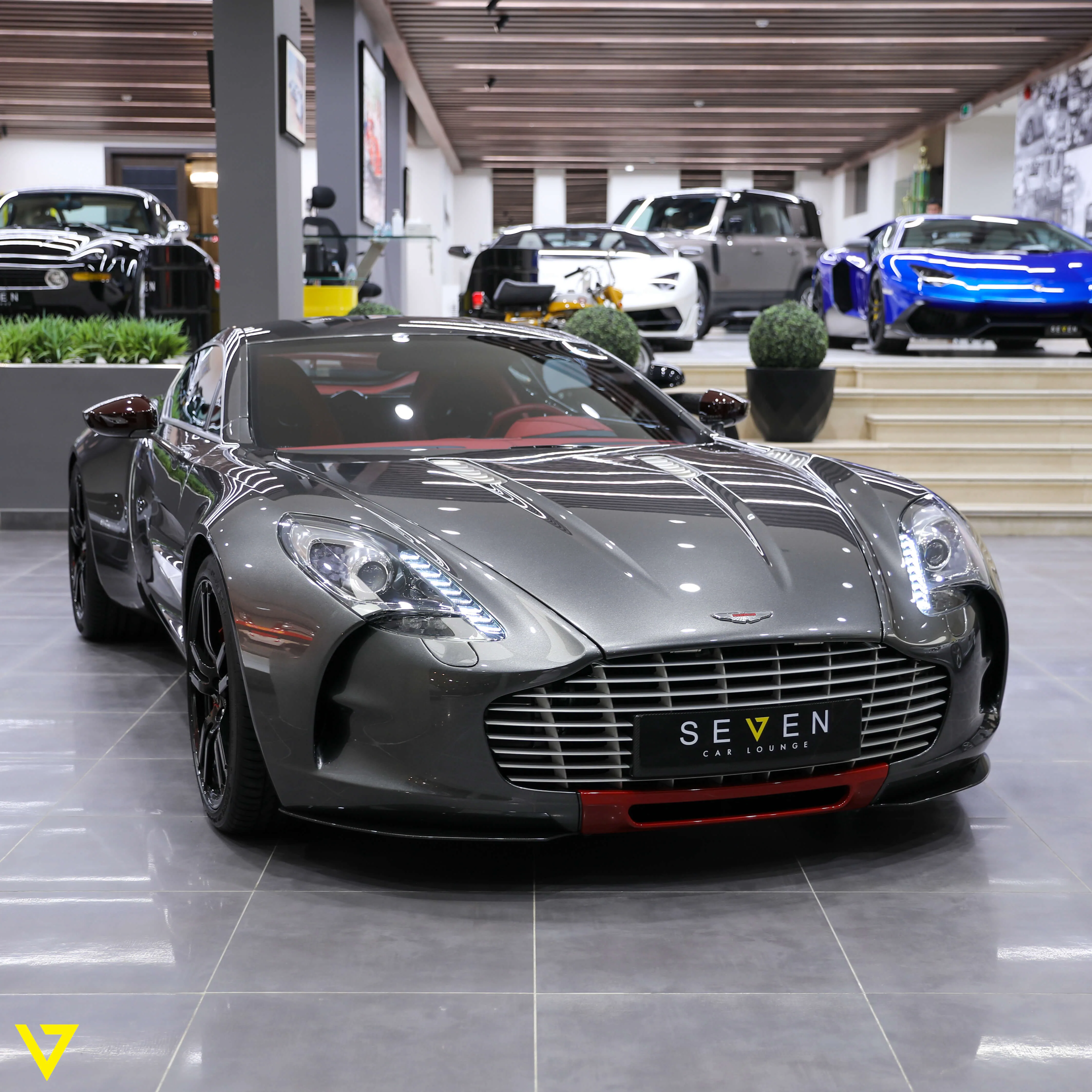 2011 Aston Martin One-77 for sale, exterior, Grey