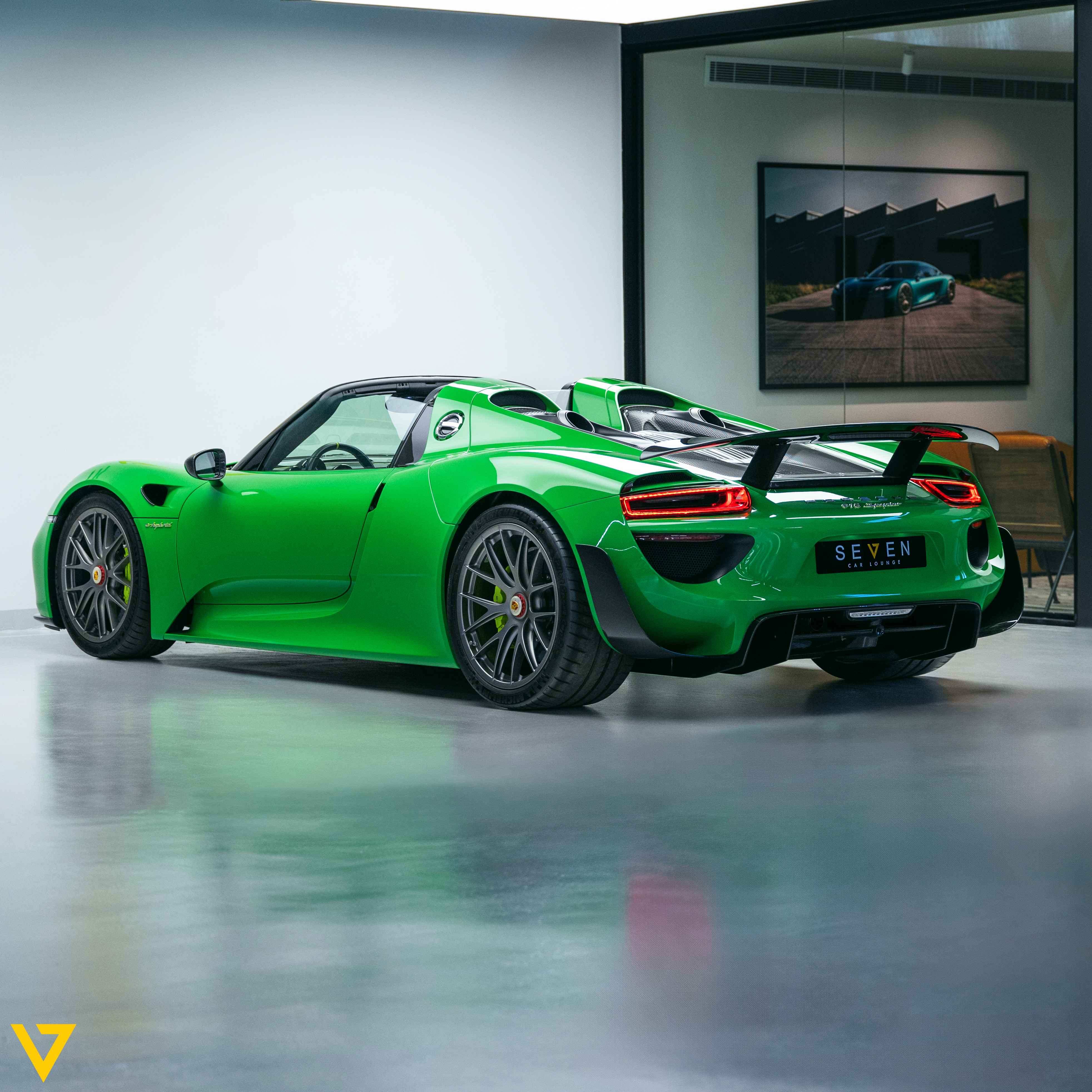 2015 Porsche 918 Spyder Weissach, 6/12
