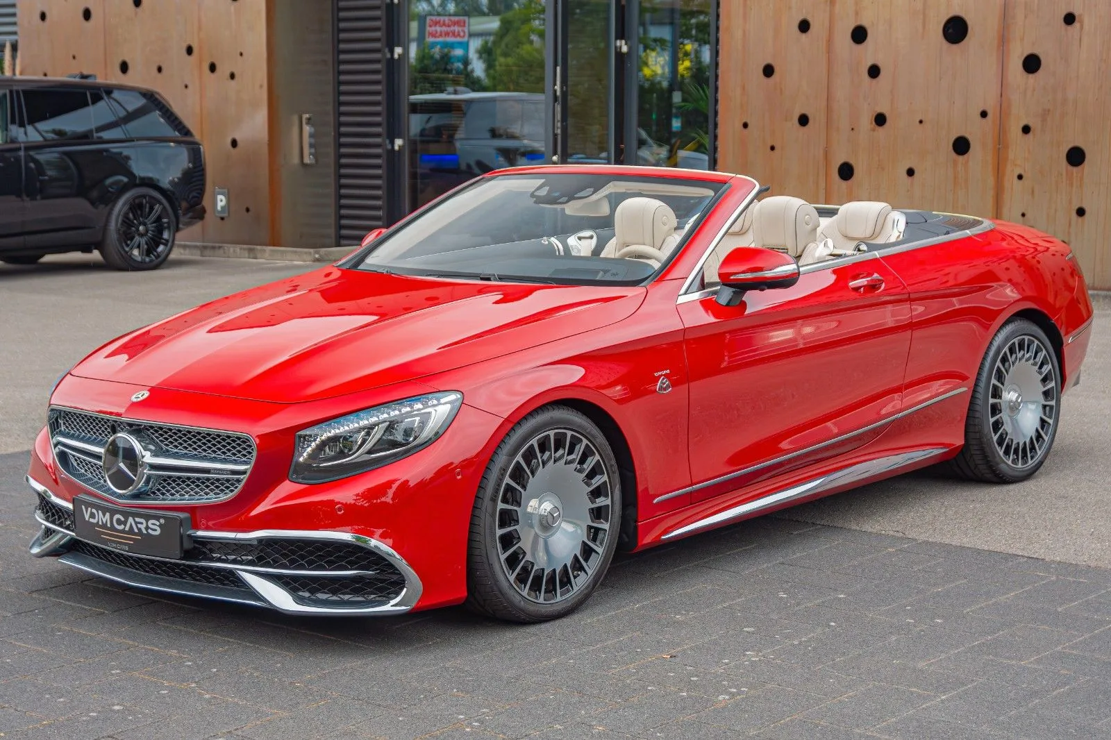 2017 Mercedes-Maybach S 650 Cabriolet for sale, exterior, Zircon Red Metallic