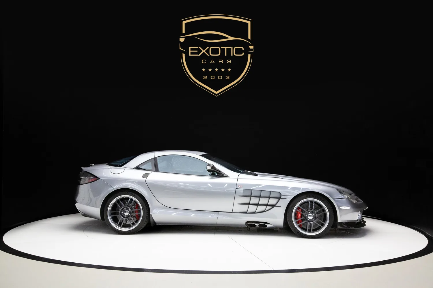 2007 Mercedes-Benz SLR McLaren 722 Edition, side profile, Silver