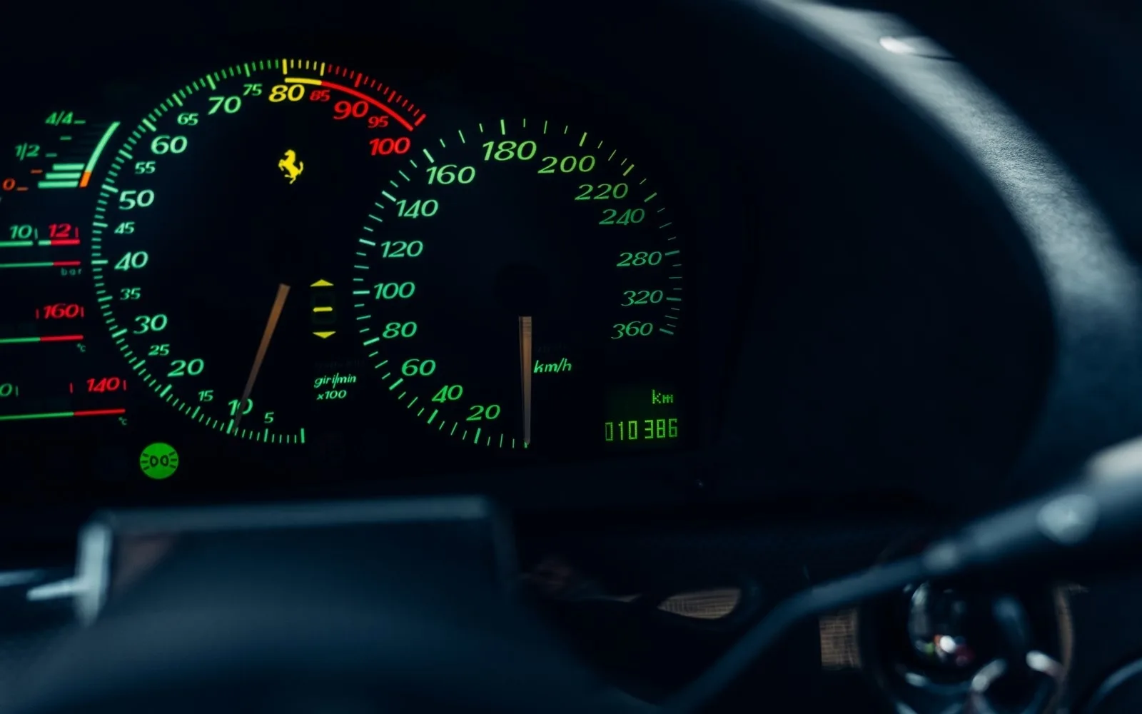 1997 Ferrari F50 interior