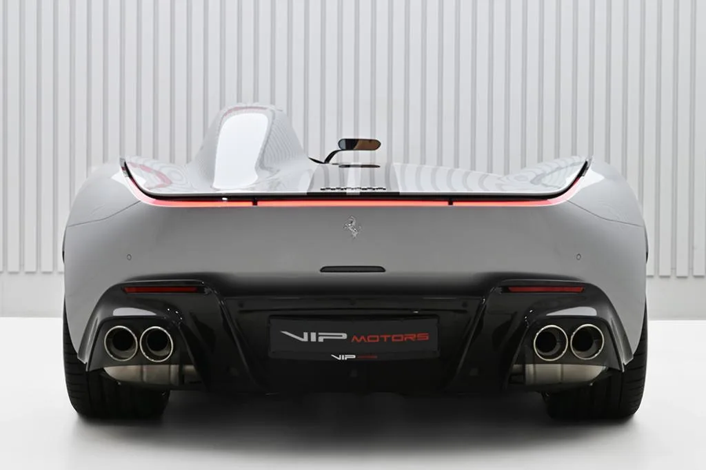 2021 Ferrari Monza SP1, rear three-quarter view