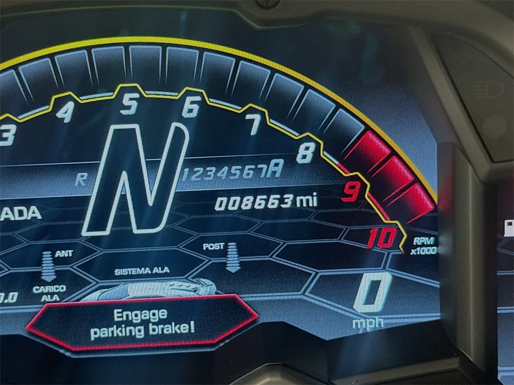 2020 Lamborghini Aventador SVJ interior