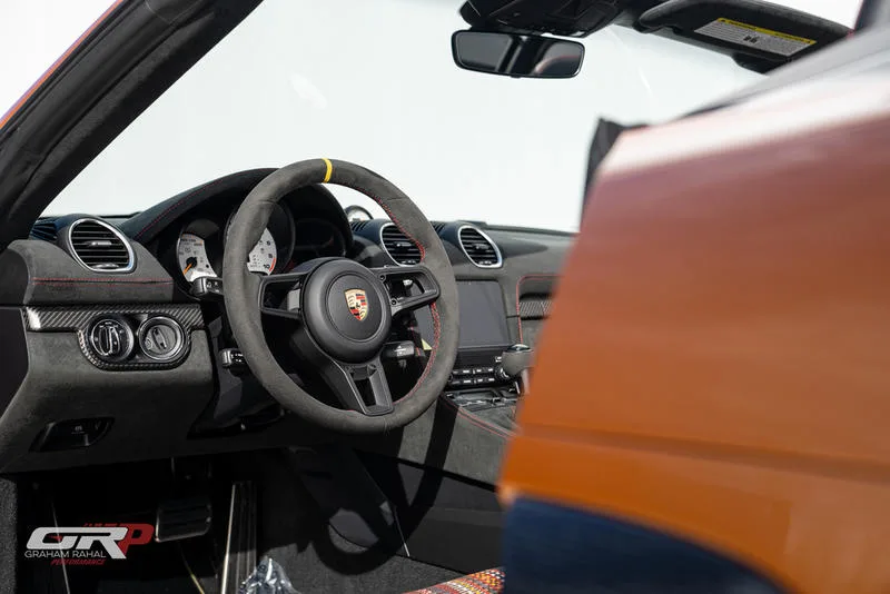 2024 Porsche 718 Spyder RS PTS interior, dashboard