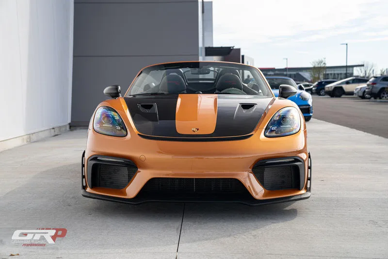 2024 Porsche 718 Spyder RS PTS for sale, exterior, Nordic Gold