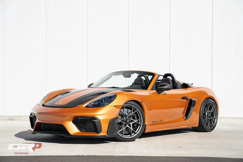 2024 Porsche 718 Spyder RS PTS for sale, exterior, Nordic Gold