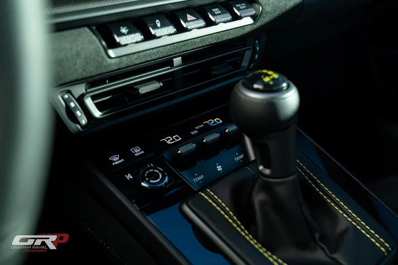 2024 Porsche 911 GT3 RS PTS interior, center console